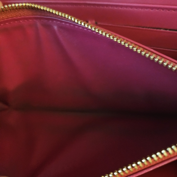 Louis Vuitton Vintage Red Sarah vernis wallet with box and dustbag - Picture 11 of 13